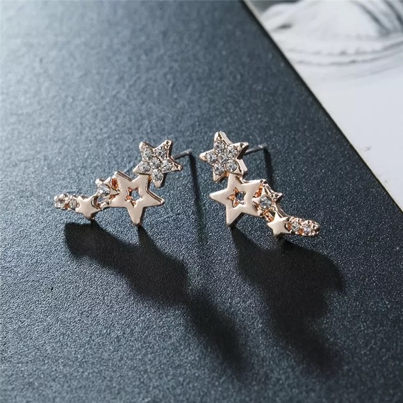 Star Earrings - Picture 2 of 3
